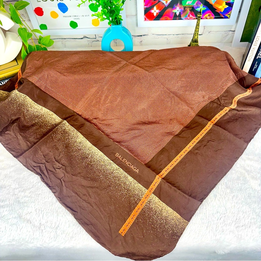 Balenciaga vintage scarf wrap accessory